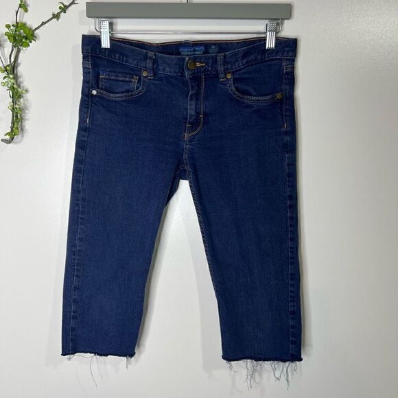 Patagonia Slim Denim Bermuda Cut Off Shorts - Picture 1 of 10